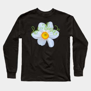 Be kind daffodil Long Sleeve T-Shirt